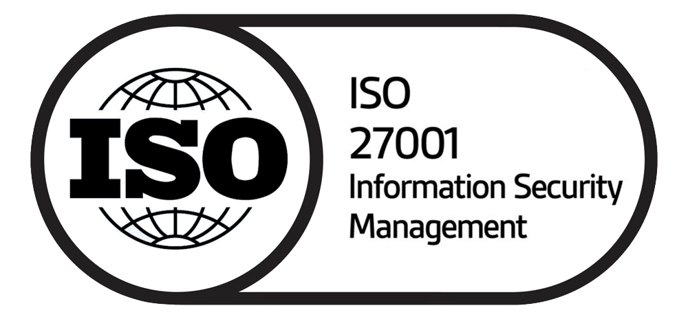 ISO/IEC 27001 Information Security Management certified